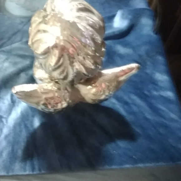 Chrome plated angel child with wings - Picture 4 of 7